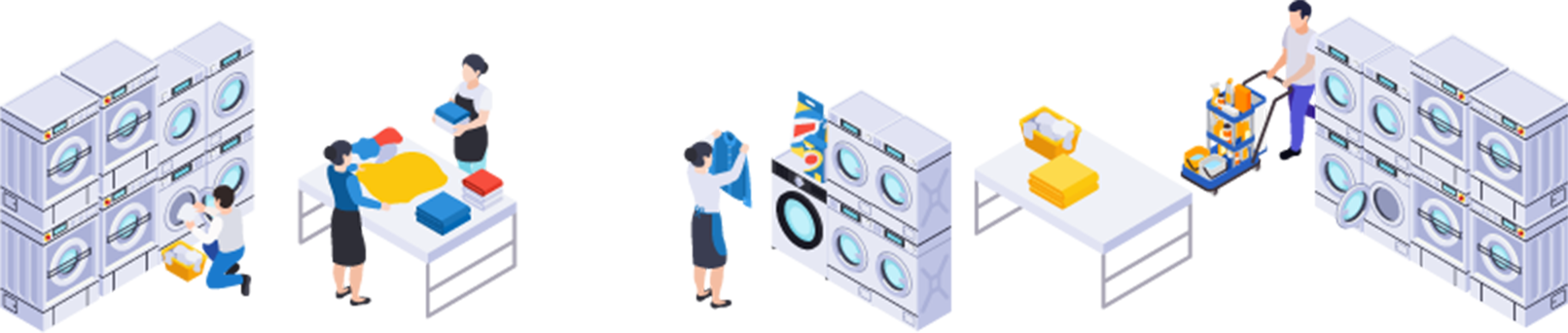 コインランドリーのモデル紹介